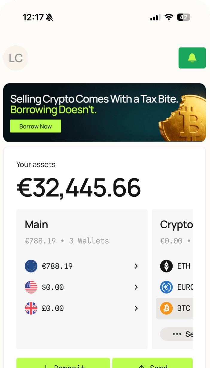 Receive funds
